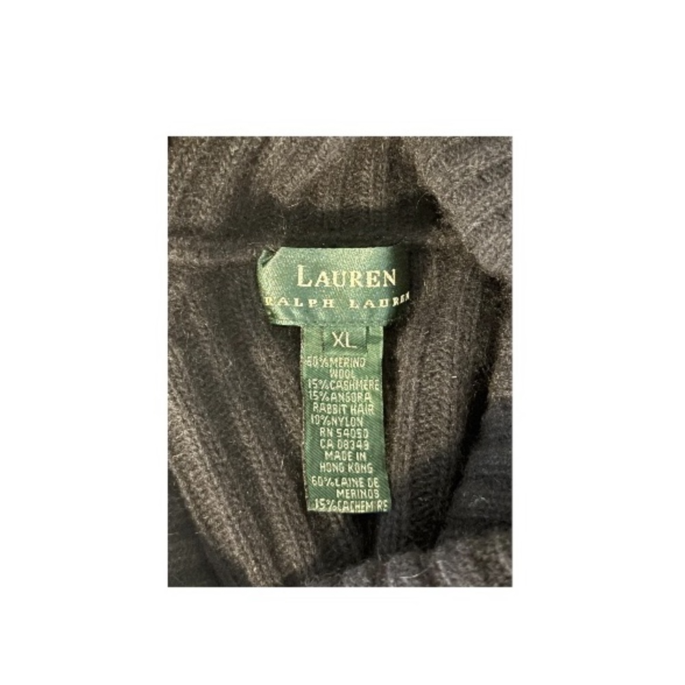 Lauren Ralph Lauren Wool Cashmere Blend Sweater - Picture 4 of 4